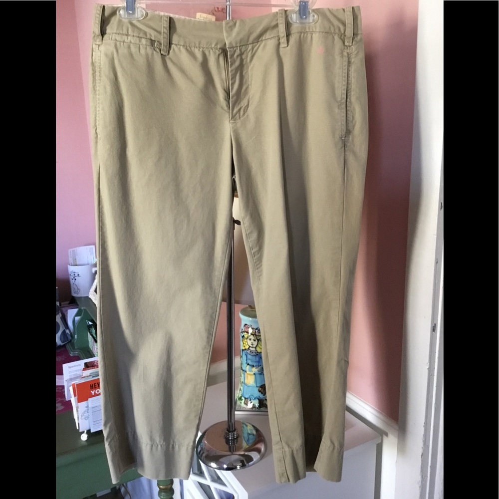 Gap Khaki Capris Ladies 8